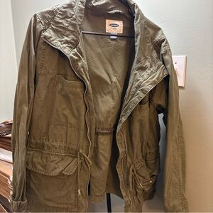Old Navy green Military Field Jacket XXL TALL